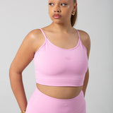 Cropped Bubblegum Top