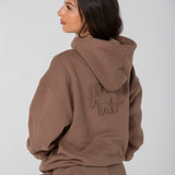 Applique Cinnamon Hoodie