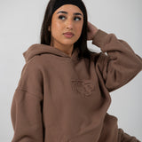Applique Cinnamon Hoodie