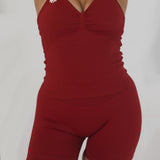 Ruby Halter Neck