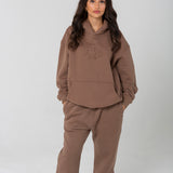 Applique Cinnamon Hoodie