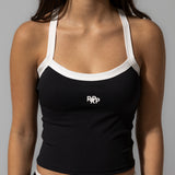 Summer Black Crop Top