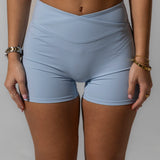 Powder blue Cross Shorts