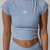 Powder blue Basic Tee
