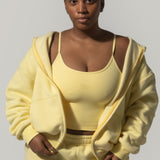 Cropped Yellow Top