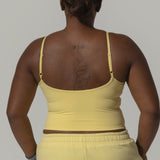 Cropped Yellow Top