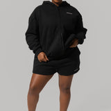 Basic Black Jogger Shorts