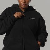 Basic Black Zip Up