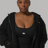 Cropped Black Top