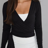 onyx wrap top
